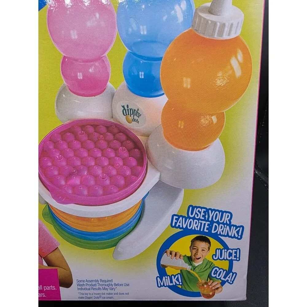 Dippin Dots Frozen Dot Maker Magic Set With 3 Flavor Dispensers And Accessories